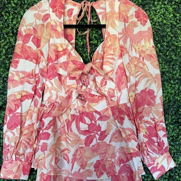 NWT Rebecca Vallance
Tropicale linen mini dress - Picture 6 of 12